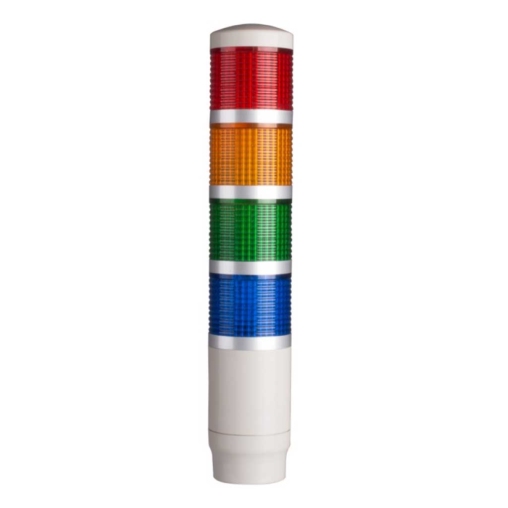 PME-402-4 — TORRETA IND 4 COLORES 45MM 24VCA/CD