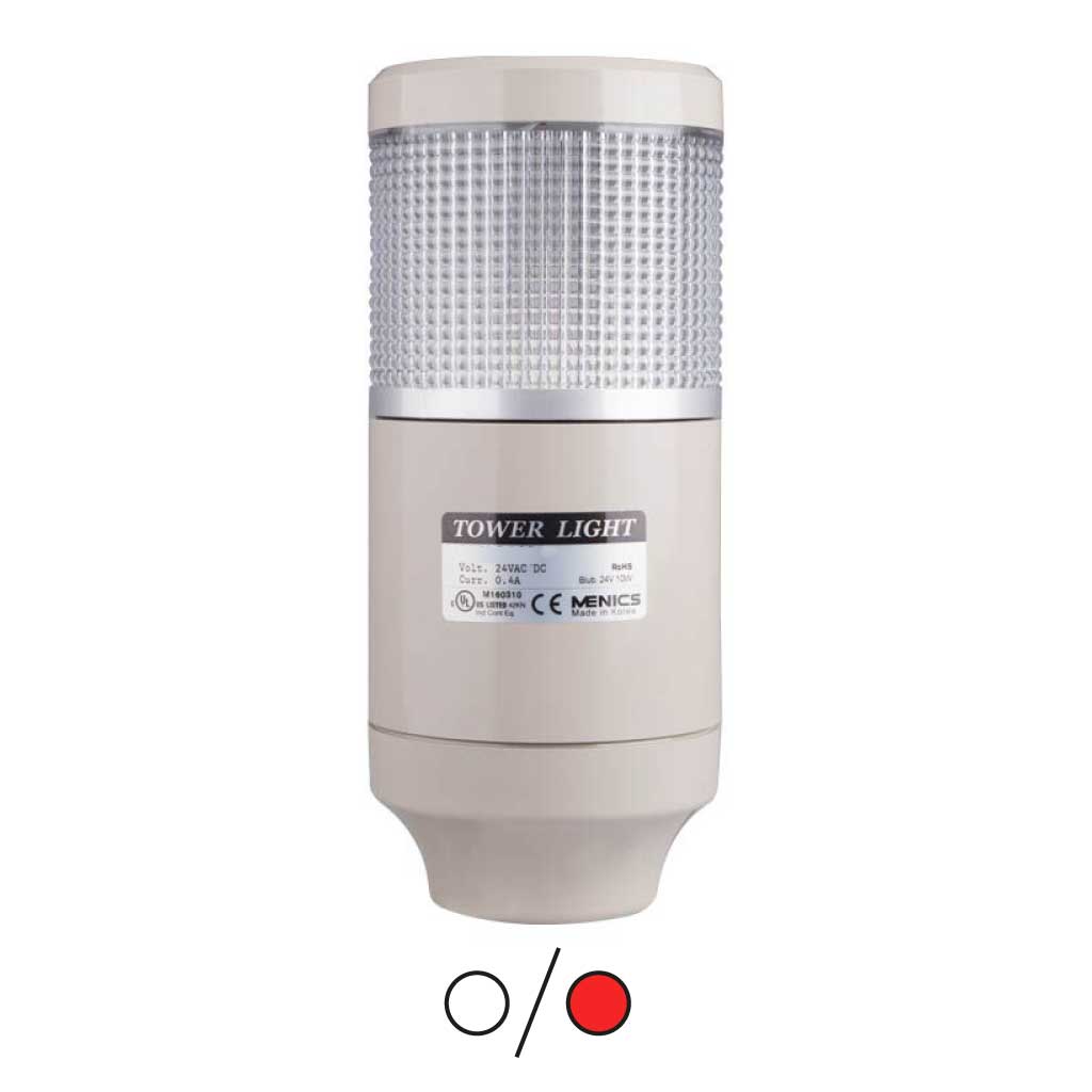 MT8C1BL-1 — TORRETA INDUSTRIAL 110VCA 1 COLOR 85mmCON FLASH