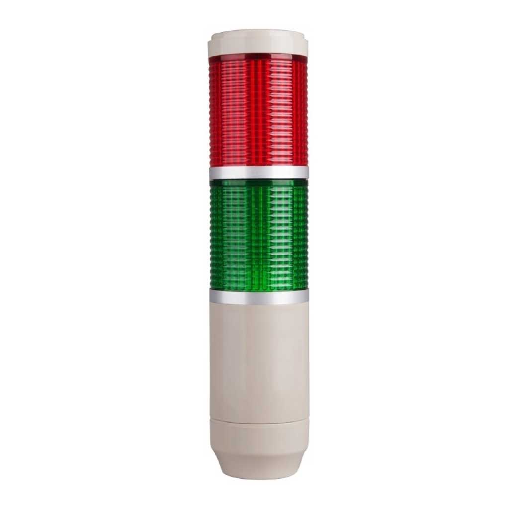 MT5B2DL-2 — TORRETA INDUSTRIAL 12VCA/CD 2 COLORES 56mm