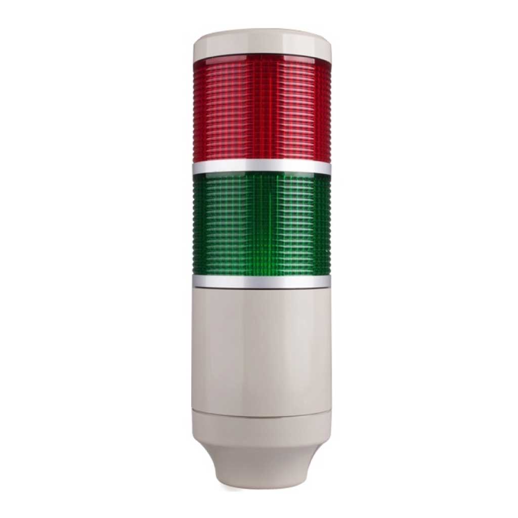 MT8B2DL-2 — TORRETA INDUSTRIAL 12VCA/CD 2 COLORES 85mm