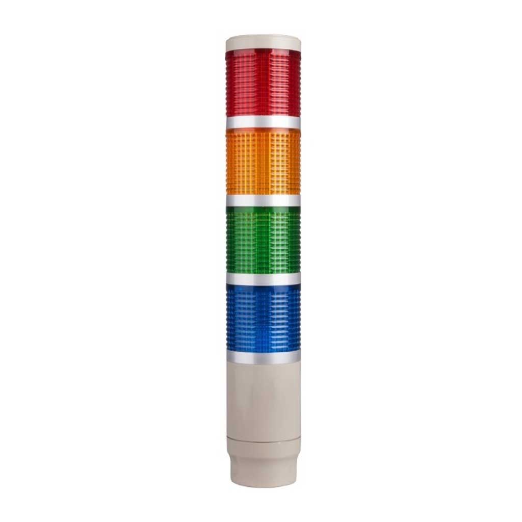 MT4B4DL-4 — TORRETA INDUSTRIAL 12VCA/CD 4 COLORES 45mm