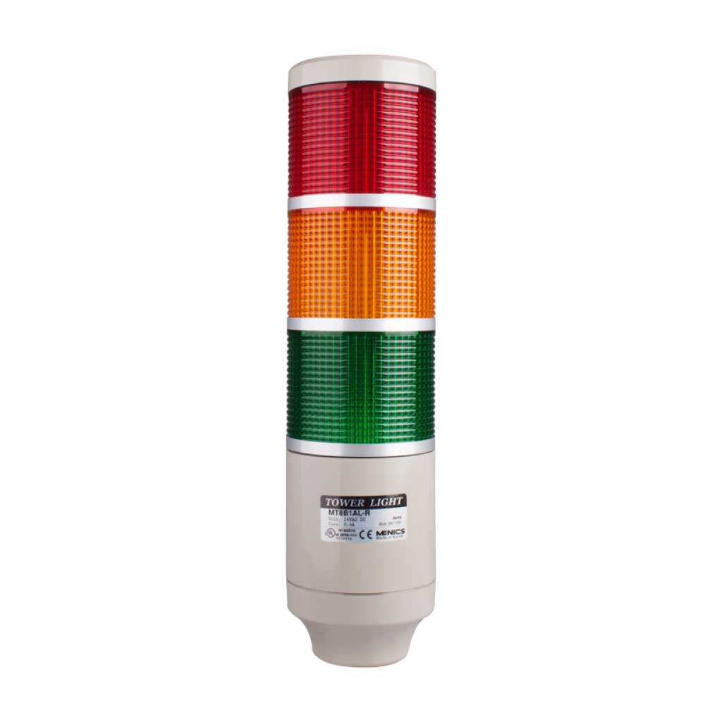 MT8B3CL-3 — TORRETA INDUSTRIAL 220VCA 3 COLORES 85MM