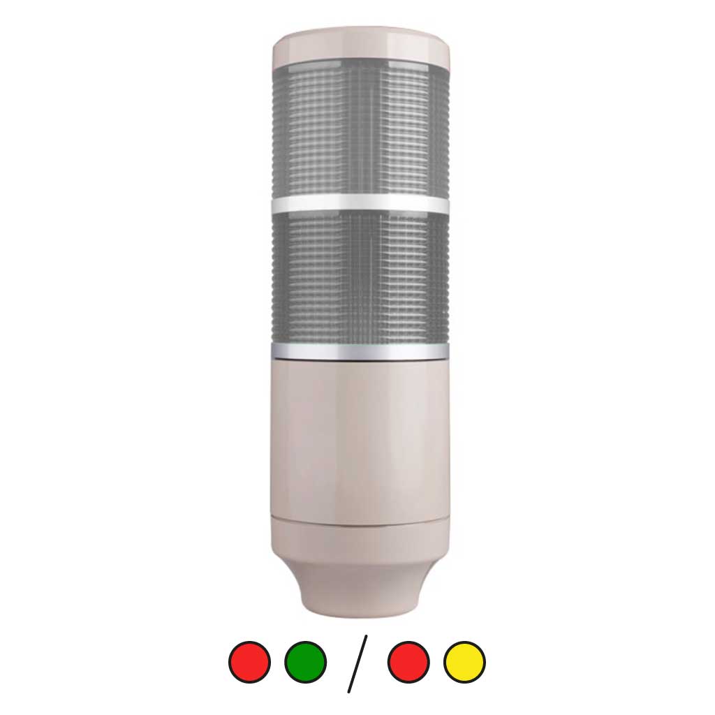 MT8B2AL-2 — TORRETA INDUSTRIAL 24VCA/CD 2 COLORES 85mm