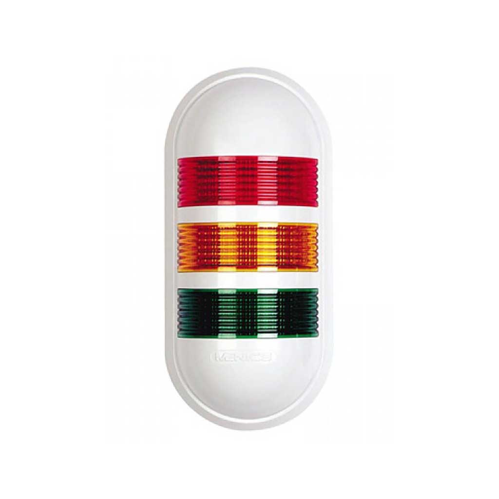 PWE-3FF-RYG — FAROLA DE PARED VER,AMAR,ROJO,100-240VCA