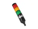 PTE-TF-3FF-RYG-B — TORRETA INDUSTRIAL ROJO, AMARILLO, VERDE90-240VCA CUERPO NEGRO