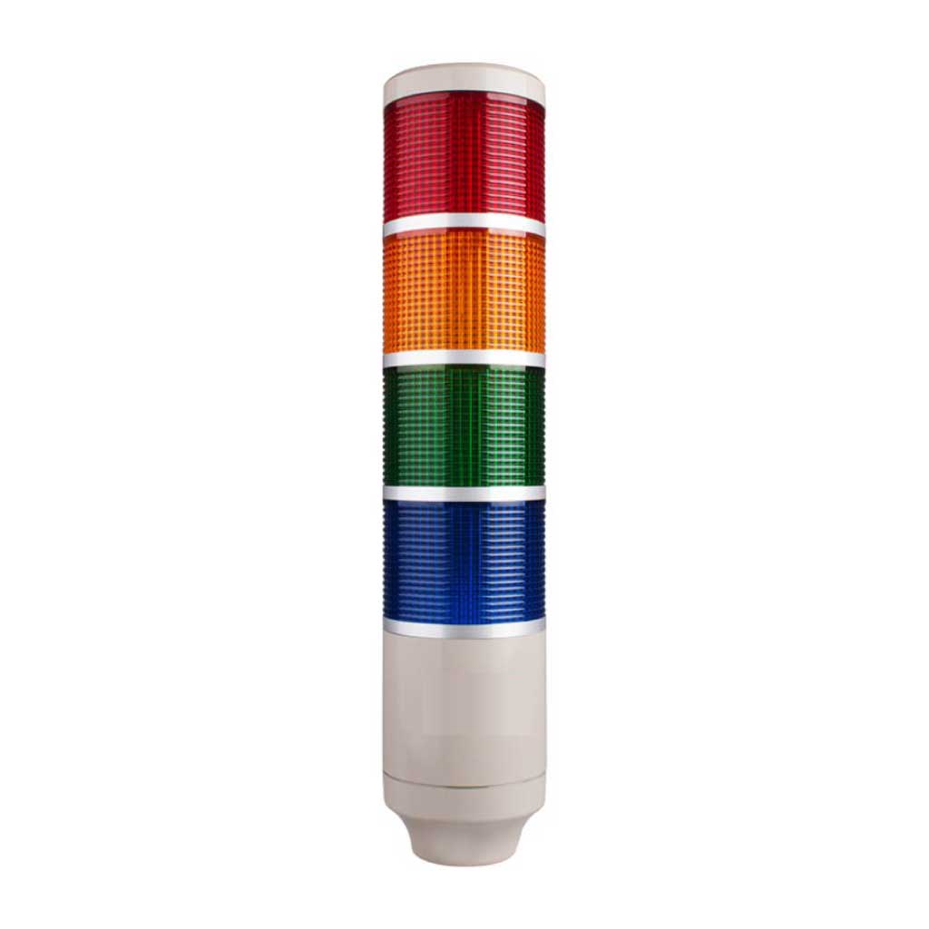 MT8C4BL-4 — TORRETA INDUSTRIAL 110VCA 4 COLORES 85mmCON FLASH