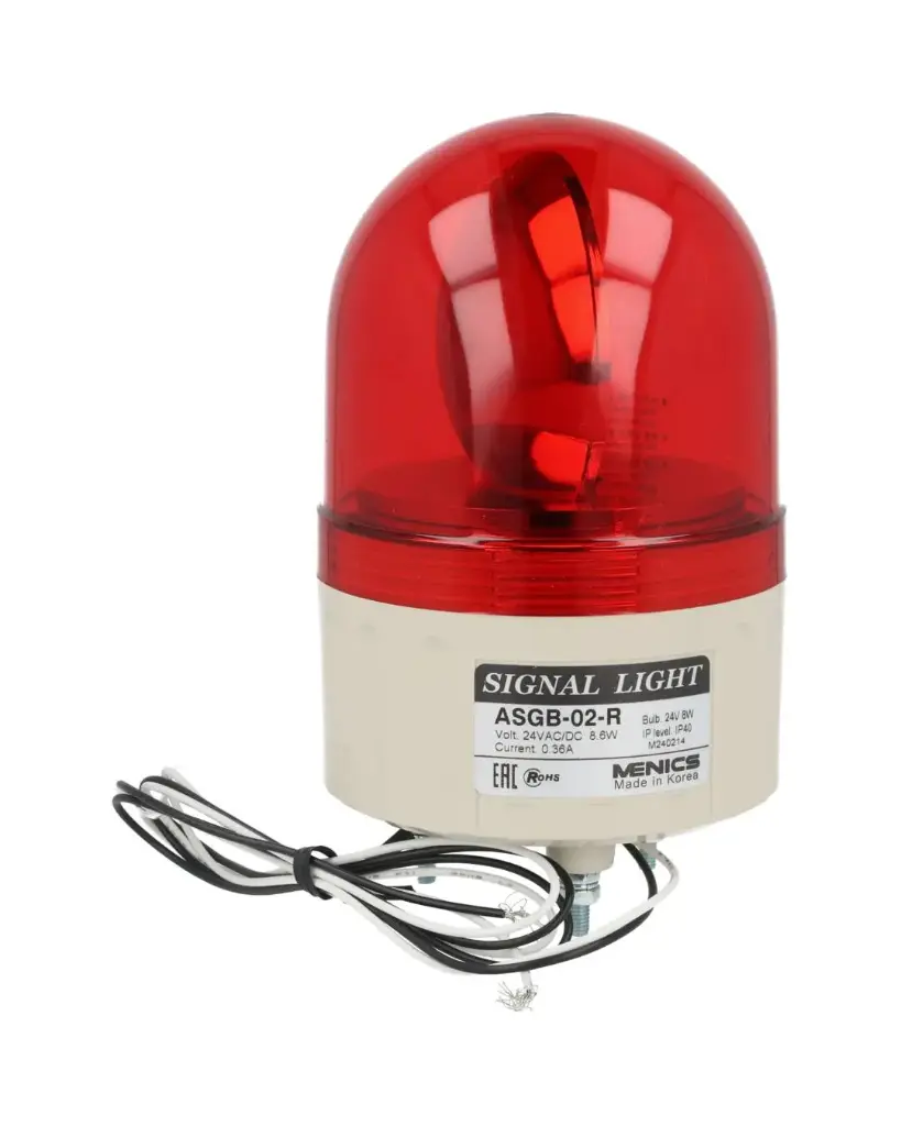 ASGB-02-R — FAROLA ROJA 24VCD