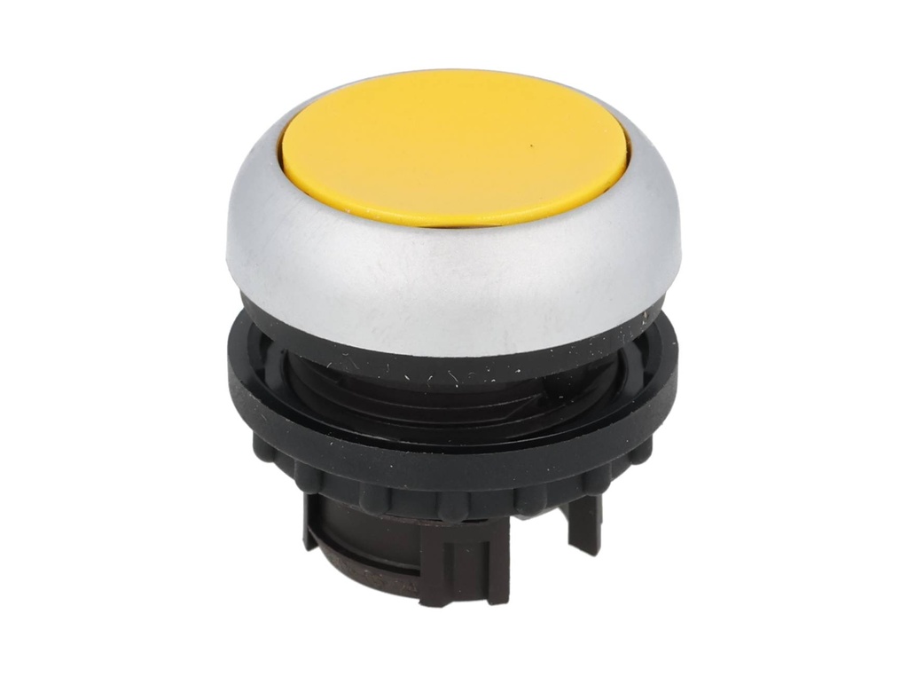 M22-D-Y — PULSADOR PLANO AMARILLO MOMENTAN