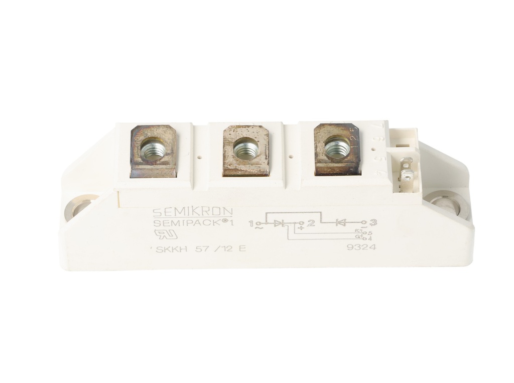SKKH 57/12E — MODULO TIRISTOR DIODO 57A 1200V