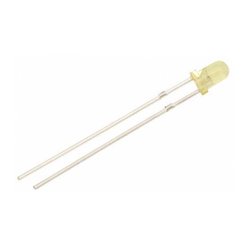 L-934YT — LED AMARILLO BRILLANTE 3MM