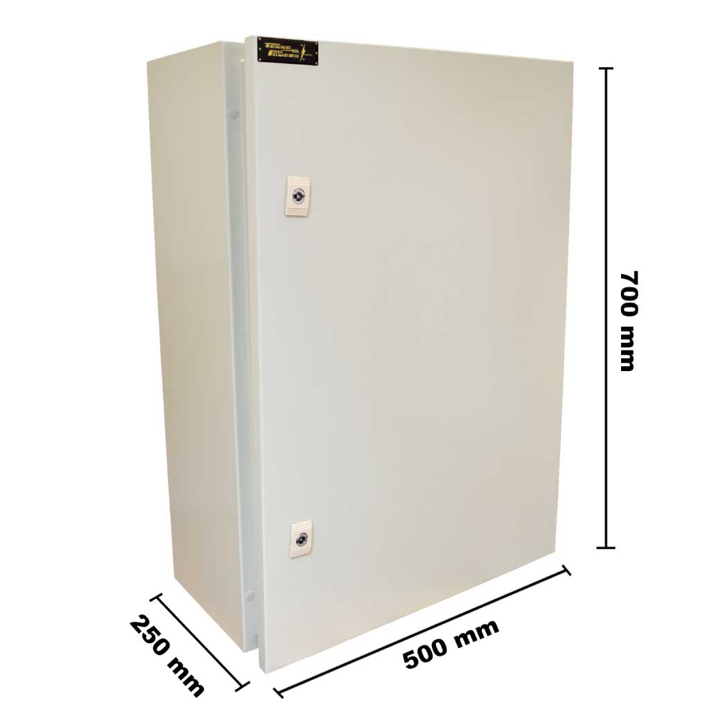 TPME705025 — GABINETE METALICO NEMA IP55 700X500X250MM