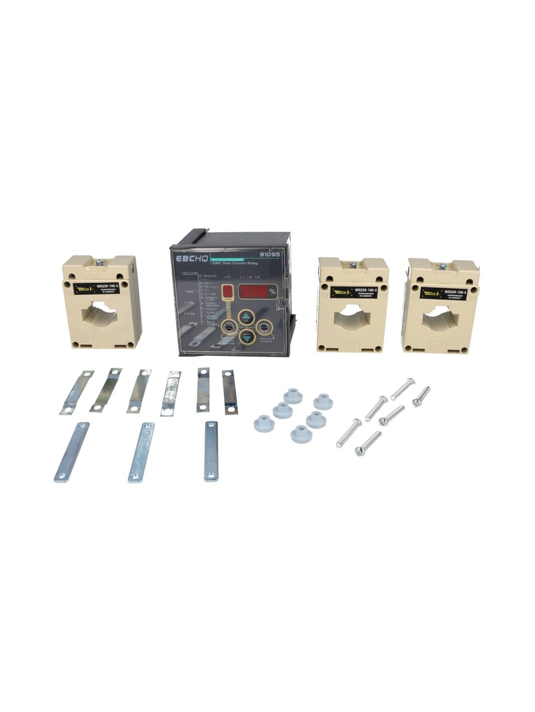 TP-OCR — RELE DE SOBRECORRIENTE (IDMT) 85-270VCARELE/SPDT 5A/ 240VCA, DISPLAY 0.0% - 999%, MEDIDA DE CORRIENTE TRUE RMS, ENT. 5A MEDIDA 96X96mm