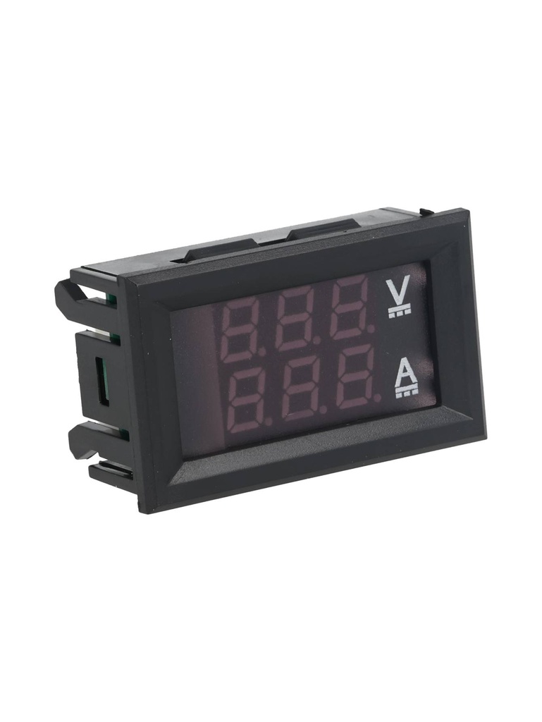 TP-VAP-3-10D — VOLTAMPERIMETRO PANEL 100vcDE 10aMp, oLtaje de TrabajO 4.5-30vcd. 47 x 28 x 16mm ofertA 