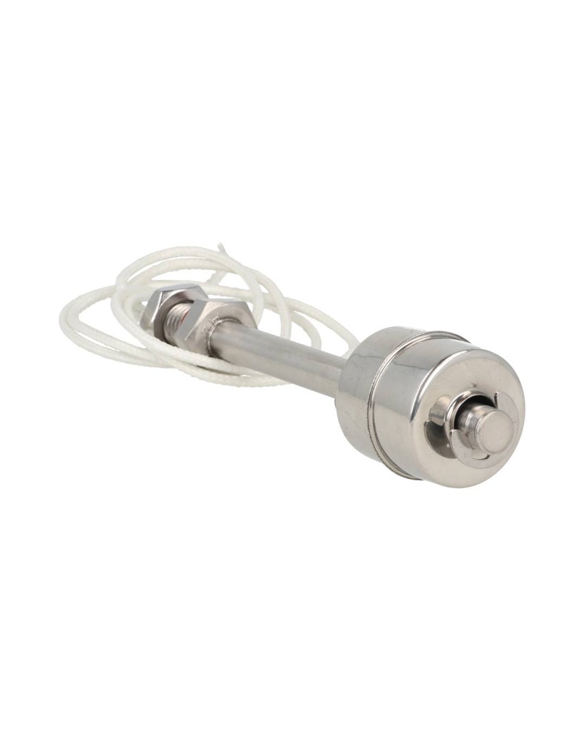 TP-LS100 — FLOTADOR DE NIVEL MINI RECTO 100mm/ACEROINOX. 250VCA/24VCDE 0.8A ROSCA 1/8 