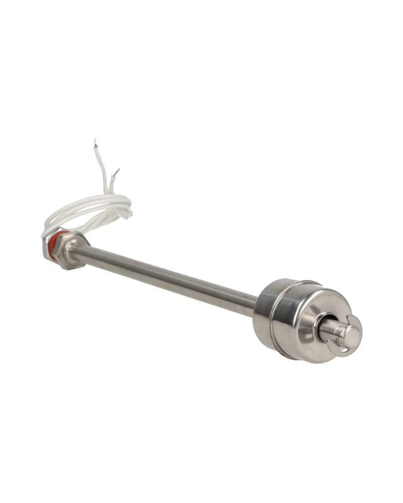 TP-LS200 — FLOTADOR DE NIVEL MINI RECTO 200mm/ACEROINOX. 250VCA/24VCDE 0.8A ROSCA 1/8 