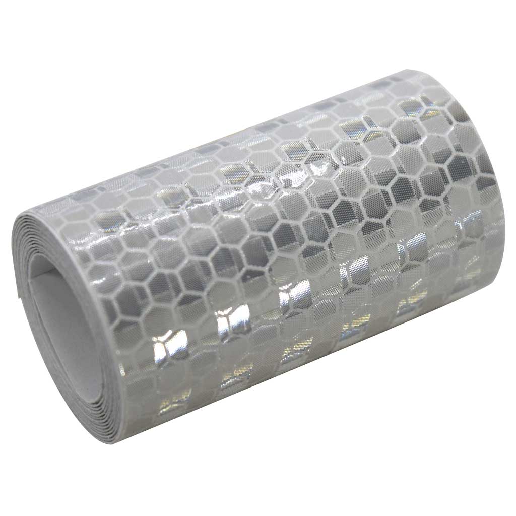 TP-RT105 — CINTA REFLEJANTE TIPO PANAL PARA FOTOCELDA, 100CMS. X 5 CMS.