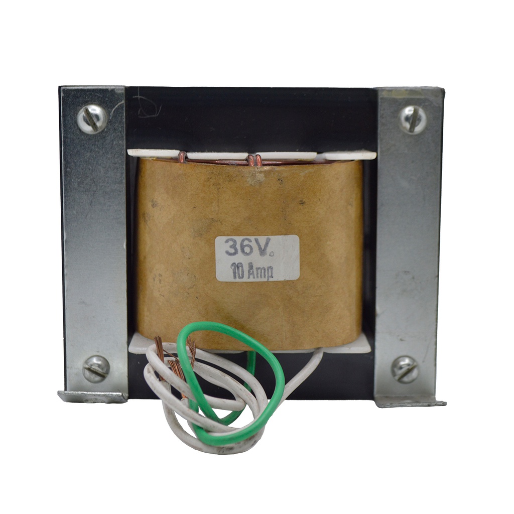 36V10A/120V — TRANSFORMADOR 36V 10AMP, ENTRADA 120V