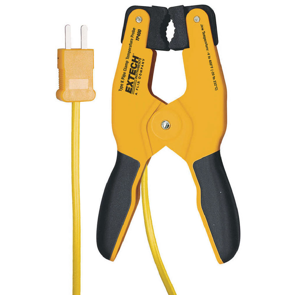 TP400 — ABRAZADERA TIPO K DE DE TEMP. -20 A 232_