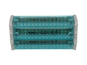KA-2154 — BLOQUE PARA DISTRIB 3 LIN/15 DERIV 160A 750VCA, P/RIEL