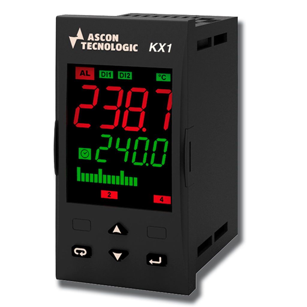 KX1-HCORD — CONTROL DE TEMPERATURA 48 x 96 mm. ALIME, NTACION 100 A 240 VCA