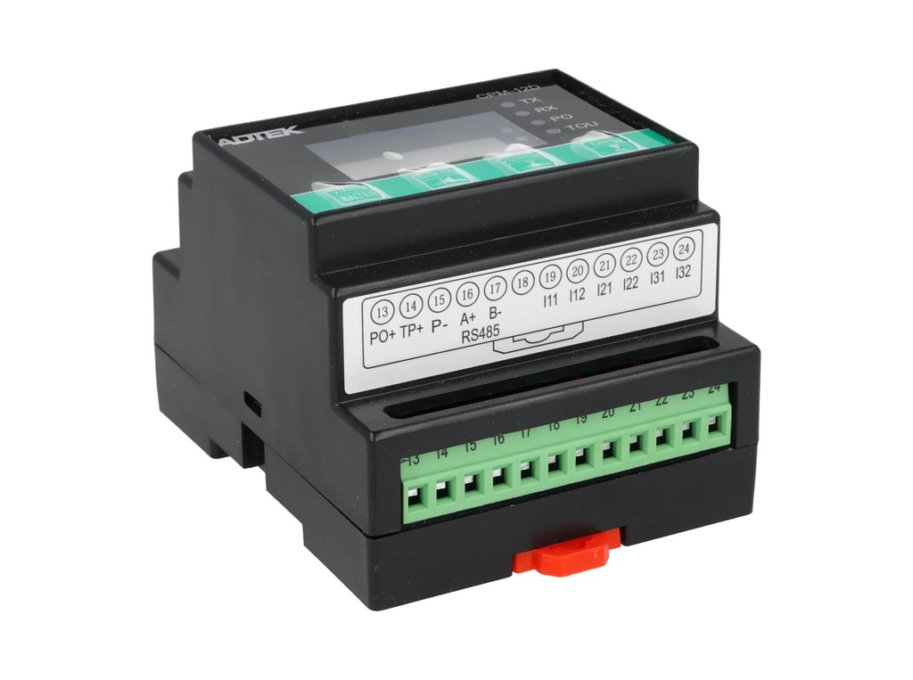 CPM12-DIS-ADH — MEDIDOR DE POTENCIA LCD, RS485 MODBUS, 96x96 MM