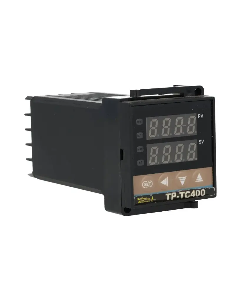 TP-TC400 — CONTROLADOR DE TEMPERATURA SALIDA RELEVADOR 48X48MM (1/16DIN) 220VCA, 400 GRADOS 3A-250VCA, ON-OFF PROPORCIONAL(PID) ENTRADA UNIVERSAL, UNA ALARMA