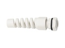CGF-PG7 – CONECTOR GLAND.GRIS C/ESPIRAL PG7 6MM (1, /4) POLIAMIDA  INCLUYE TUERCA Y SELLO,BARRENO 7/16