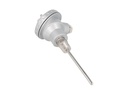 TPCM-J-4 — TERMOPAR COMPACTO TIPO J 1/4  DIAM X 4 , DE U, CONEXION 1/2 NPT A PROCESO CABEZA DE ALUMINIO Y BLOCK CERAMICO DE CONEXION