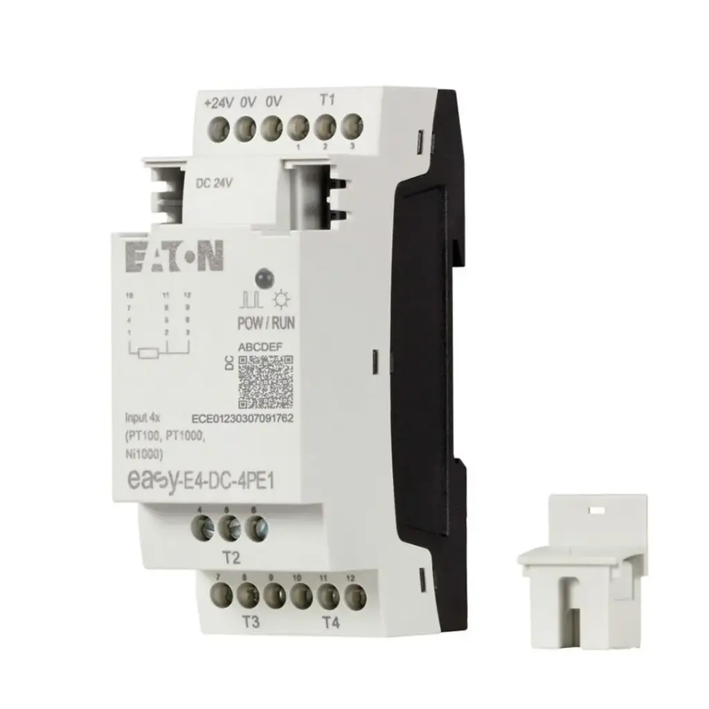 EASY-E4-AC-8RE1— MODULO DE EXPANSION; IN: 4; OUT: 8; OUT 1: RELE; 5A; EASY E4; RIEL DIN