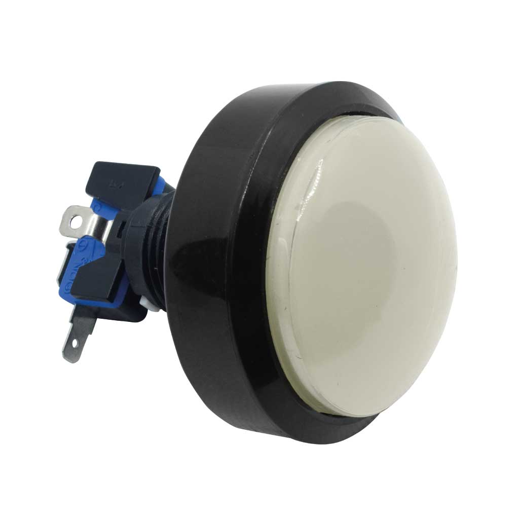 TP-VGS-W — SWITCH BLANCO P/CONSOLA TIPO ARCADE 60MM, BARRENO 24MM