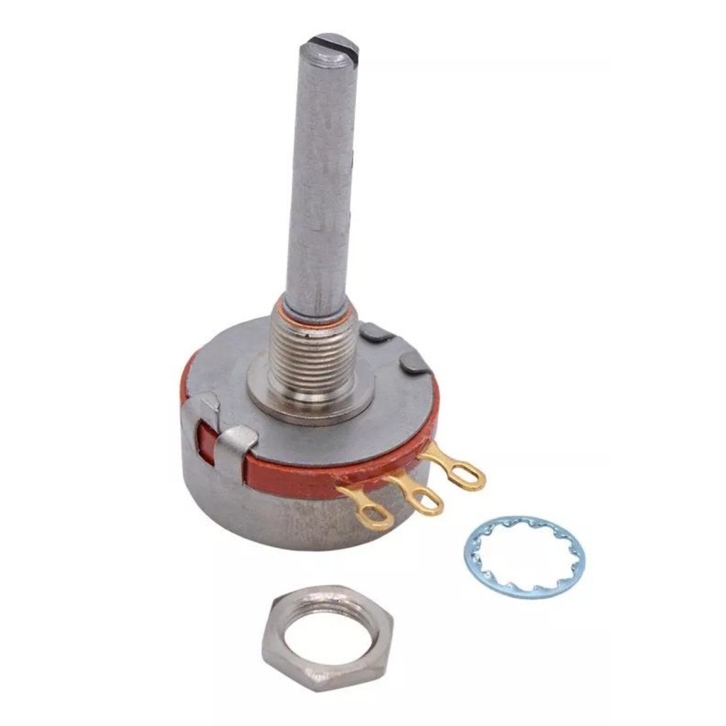 53C3/10K/2W/2&quot; — POTENCIOMETRO 10k Ohms 2W VASTAGO 2 PULGADAS 1 VUELTA