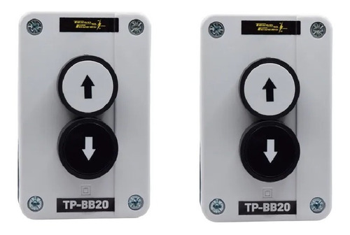 Pulsador En Caja Arriba Y Abajo 2na 3a 240v Tp-bb2o 2pzas