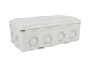 40202005 — CAJA CON KNOCKOUTS PRE-PERFORADOS PLASTICA ABS DE CONEXIONES 117X217X75.5MM. GRIS IP67
