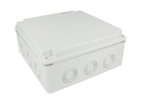 40205005 — CAJA CON KNOCKOUTS PRE-PERFORADOS PLASTICA ABS DE CONEXIONES 218X1218X96.5MM. GRIS IP67