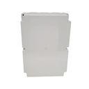 40203605 — CAJA CON KNOCKOUTS PRE-PERFORADOS PLASTICA ABS DE CONEXIONES 218X298X146.5MM. GRIS CUBIERTA ELEVADA IP67