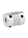 DR2-S-6X8 — COPLE FLEXIBLE DE PLÁSTICO D1 6MM, D2 8MM
