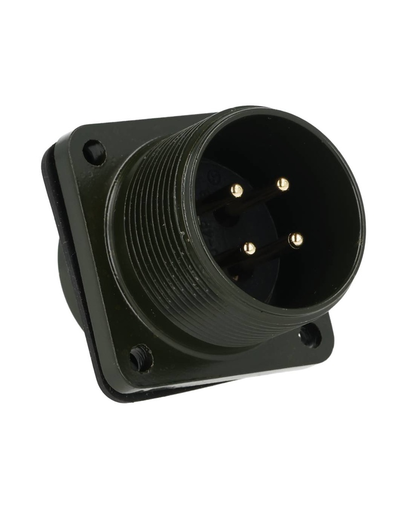 TP-MSK-4PM — CONECTOR MILITAR PLUG (MACHO) (PANEL) 4P