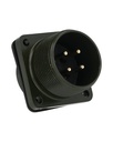 TP-MSK-4PM — CONECTOR MILITAR SOCKET (PANEL) 4P MACHO