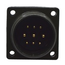 TP-MSK-9PM-3 — CONECTOR MILITAR SOCKET (PANEL) 9P MACHO