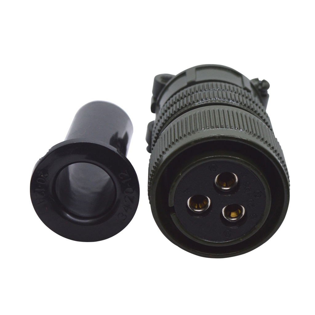 TP-MPG-3SF — CONECTOR MILITAR SOCKET (HEMBRA) (RECTO) 3P