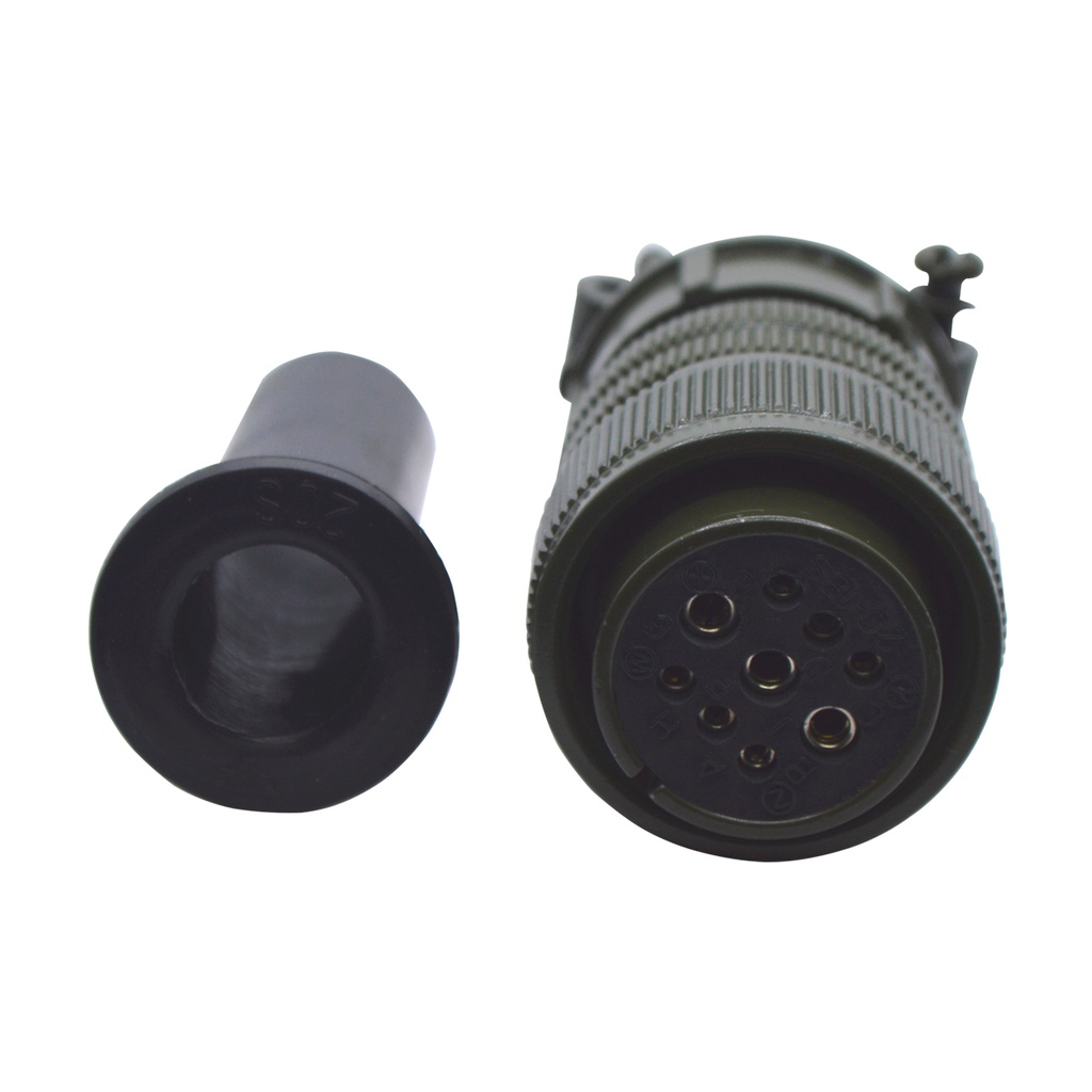 TP-MPG-9SF-3 — CONECTOR MILITAR SOCKET (HEMBRA) (RECTO) 9P