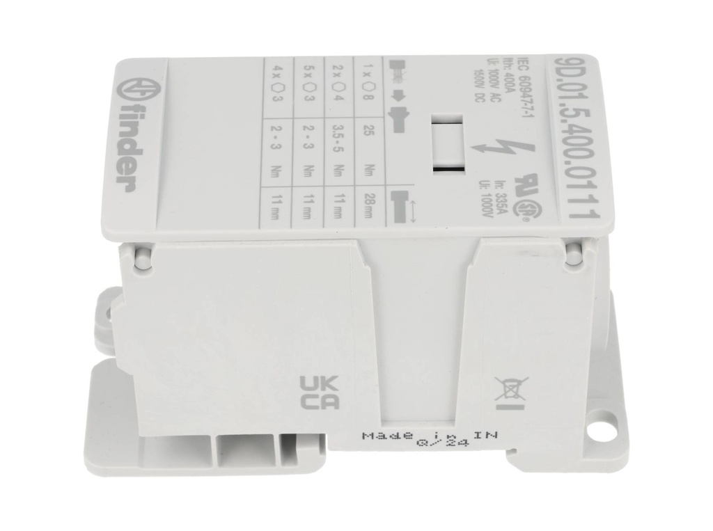 9D0154000111 – BLOQUE DE DISTRIBUCIÓN 1 ENTRADA, 11 SALIDAS, 400A