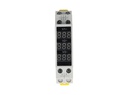 TP-D52-500/3V – VOLTIMETRO DIGITAL TRIFÁSICO 80-500VCA MONTAJE EN RIEL DIN, 18X81X66MM
