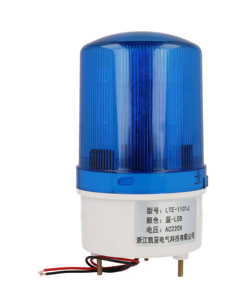 TP-SLR100B100/240 – TORRETA ROTATIVA CON BUZZER Y LED AZUL 110/240VCA, IP65