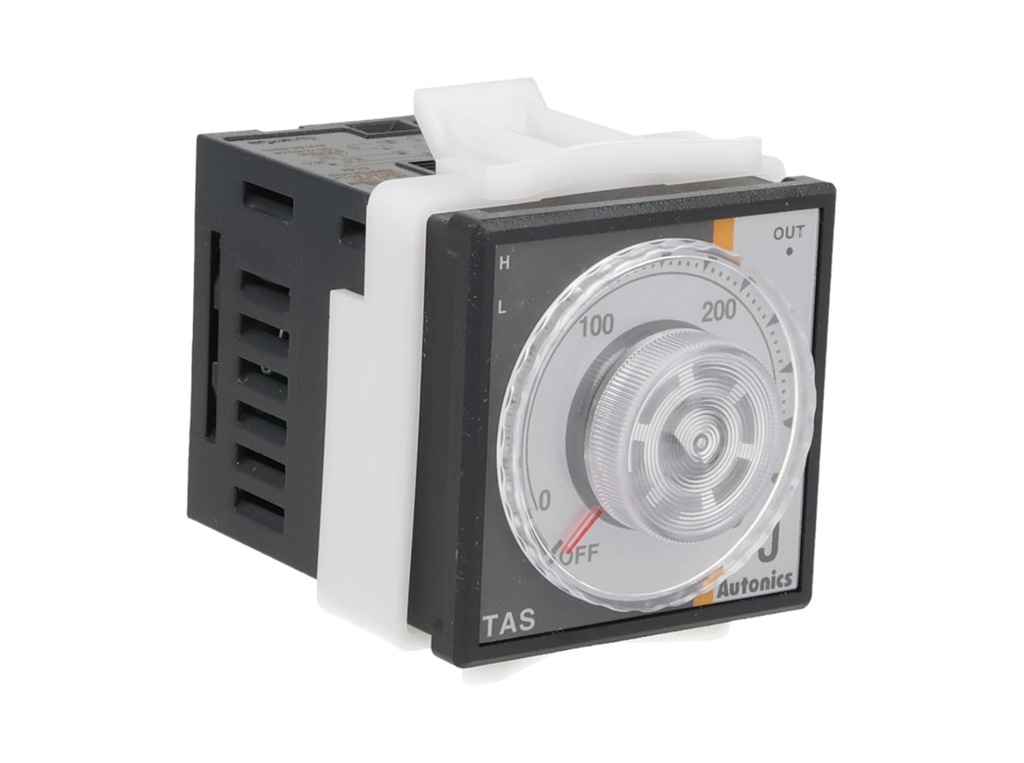 TAS-B4RJ3C — CONTROLADOR/TEMP.ANALOG. J 0-300°C SALIDA A RELEVADOR 48X48X79mm.