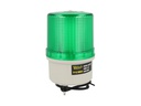 TP-SLR100G24 — TORRETA ROTATIVA TIPO LED VERDE 24VCA/CDIP65, CON SOPORTE A PARED