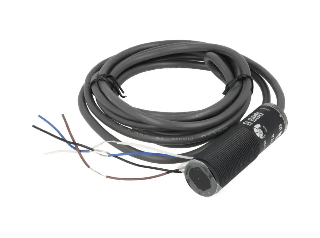 BRQP100-DDTA — FOTOCELDA NPN, 100mm, DIF, 12-24VCD, 18mm (PLASTICA) DIFUSA