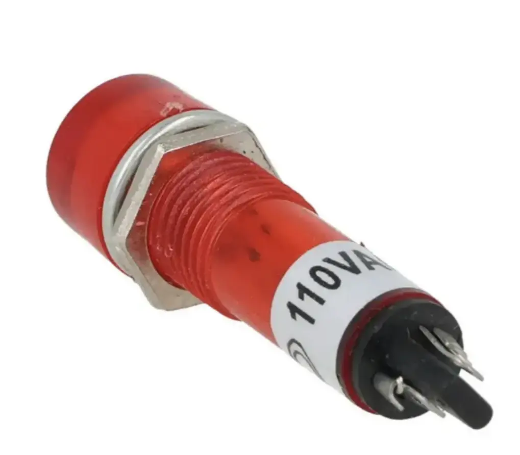 BEL-ROJ — FOCO PILOTO NEON ROJO 117VCA X 13.8MM DI