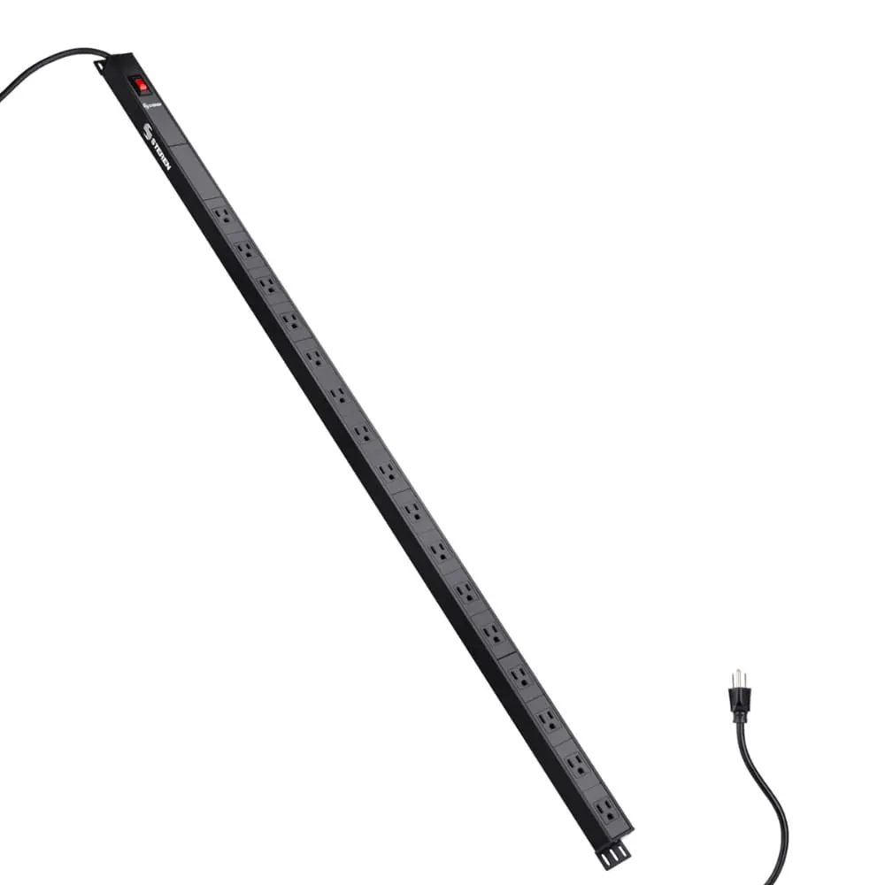 905-610 — TIRA MULTICONTACTOS VERTICAL DE ALUMINIO