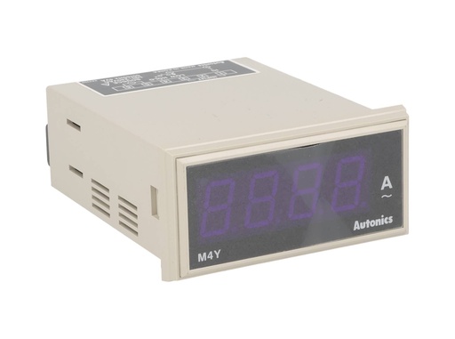 [M4Y-AA-5*] M4Y-AA-5* — AMPERIMETRO 0-199.9ACA CONEXION A TIERRA CORRIENTE 5-200A, 110-220VCA